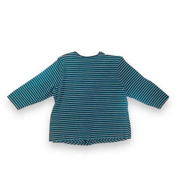 Lane Bryant Chevron Striped Tie Top Sz 18-20 - Picture 8 of 12